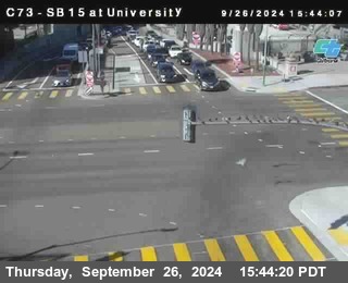 SB 15 at University Ave