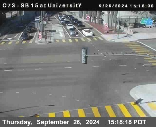 SB 15 at University Ave