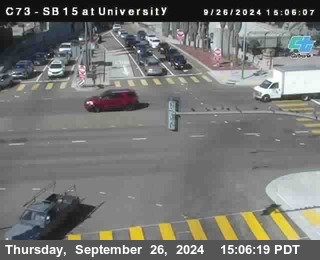 SB 15 at University Ave