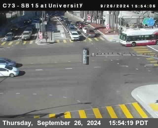 SB 15 at University Ave