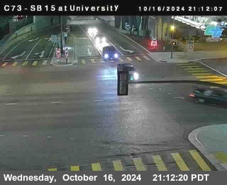 SB 15 at University Ave