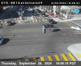 SB 15 at University Ave