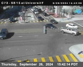 SB 15 at University Ave