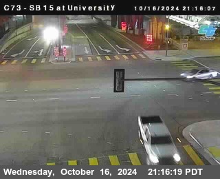 SB 15 at University Ave