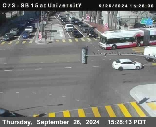 SB 15 at University Ave