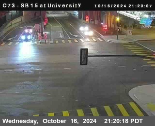 SB 15 at University Ave