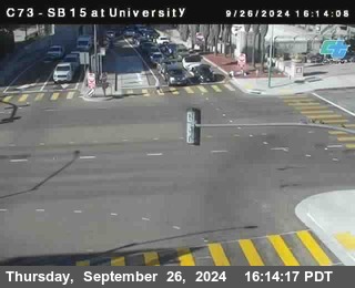 SB 15 at University Ave