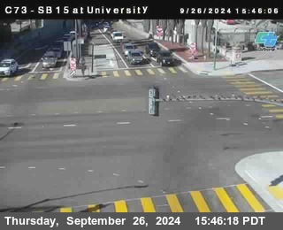 SB 15 at University Ave