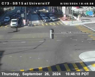 SB 15 at University Ave