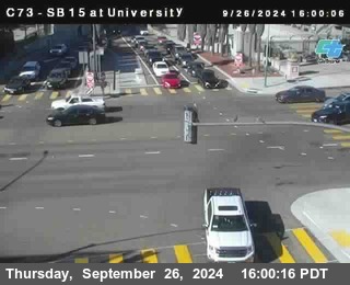 SB 15 at University Ave