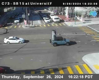 SB 15 at University Ave