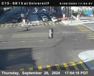 SB 15 at University Ave