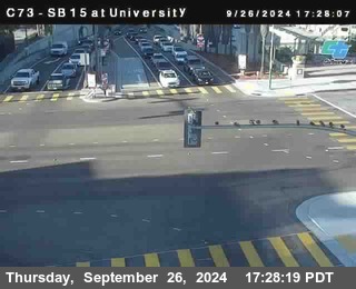 SB 15 at University Ave