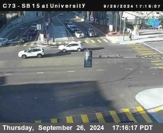 SB 15 at University Ave