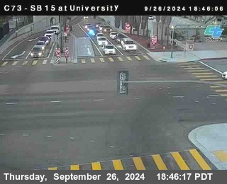 SB 15 at University Ave