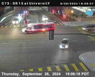 SB 15 at University Ave