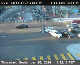 SB 15 at University Ave