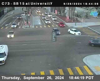 SB 15 at University Ave