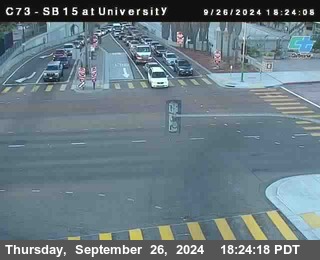 SB 15 at University Ave