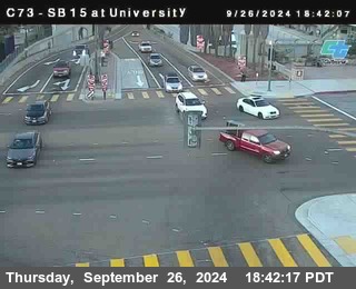 SB 15 at University Ave