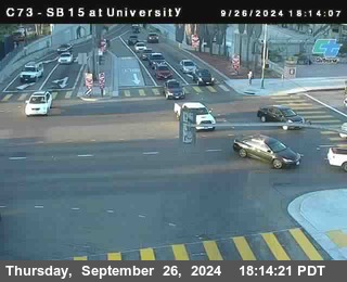 SB 15 at University Ave