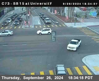 SB 15 at University Ave