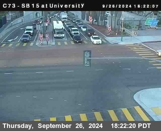 SB 15 at University Ave