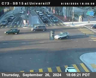 SB 15 at University Ave