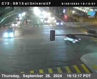 SB 15 at University Ave