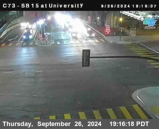 SB 15 at University Ave