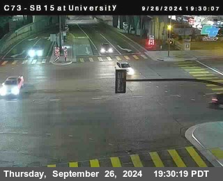 SB 15 at University Ave