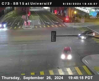 SB 15 at University Ave