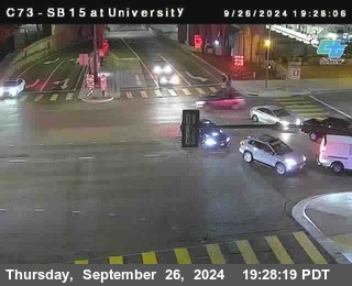 SB 15 at University Ave