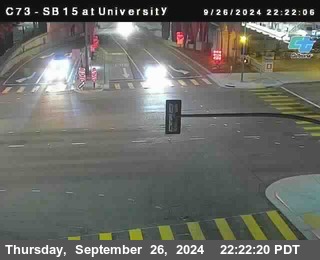 SB 15 at University Ave