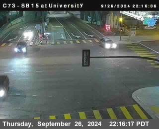 SB 15 at University Ave