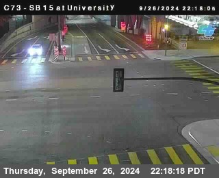 SB 15 at University Ave