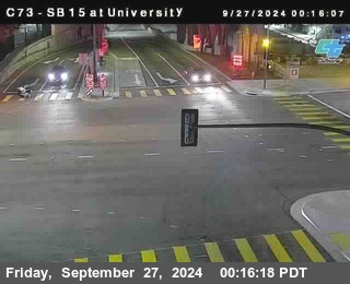 SB 15 at University Ave