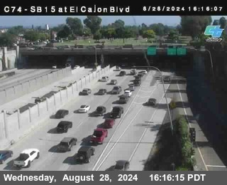 SB 15 at El Cajon Blvd