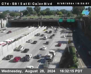 SB 15 at El Cajon Blvd