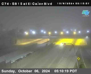 SB 15 at El Cajon Blvd