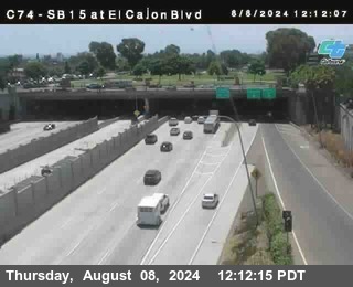 SB 15 at El Cajon Blvd