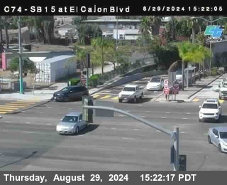 SB 15 at El Cajon Blvd