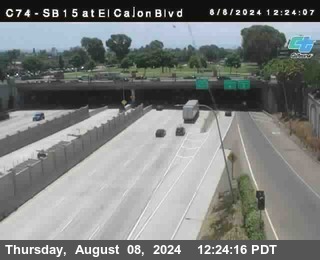 SB 15 at El Cajon Blvd