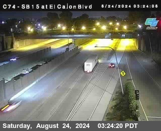 SB 15 at El Cajon Blvd