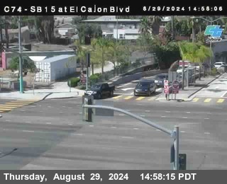 SB 15 at El Cajon Blvd