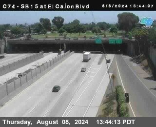 SB 15 at El Cajon Blvd