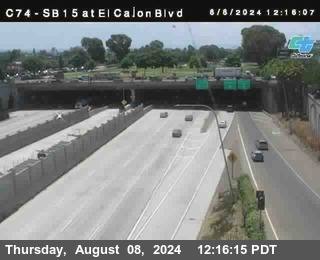 SB 15 at El Cajon Blvd