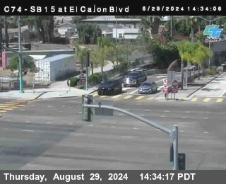 SB 15 at El Cajon Blvd