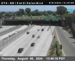 SB 15 at El Cajon Blvd