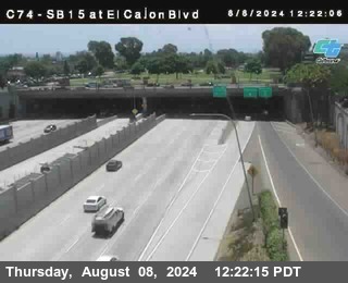 SB 15 at El Cajon Blvd